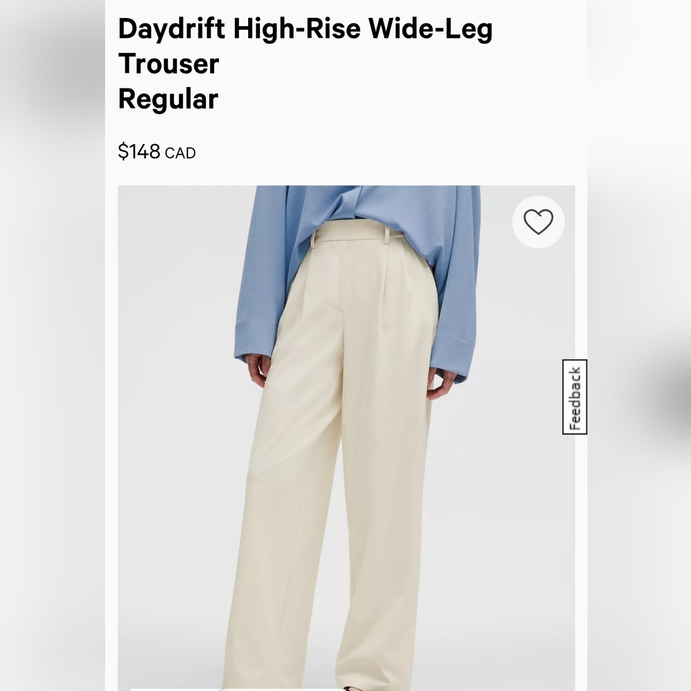 Daydrift Ivory Lululemon Pants